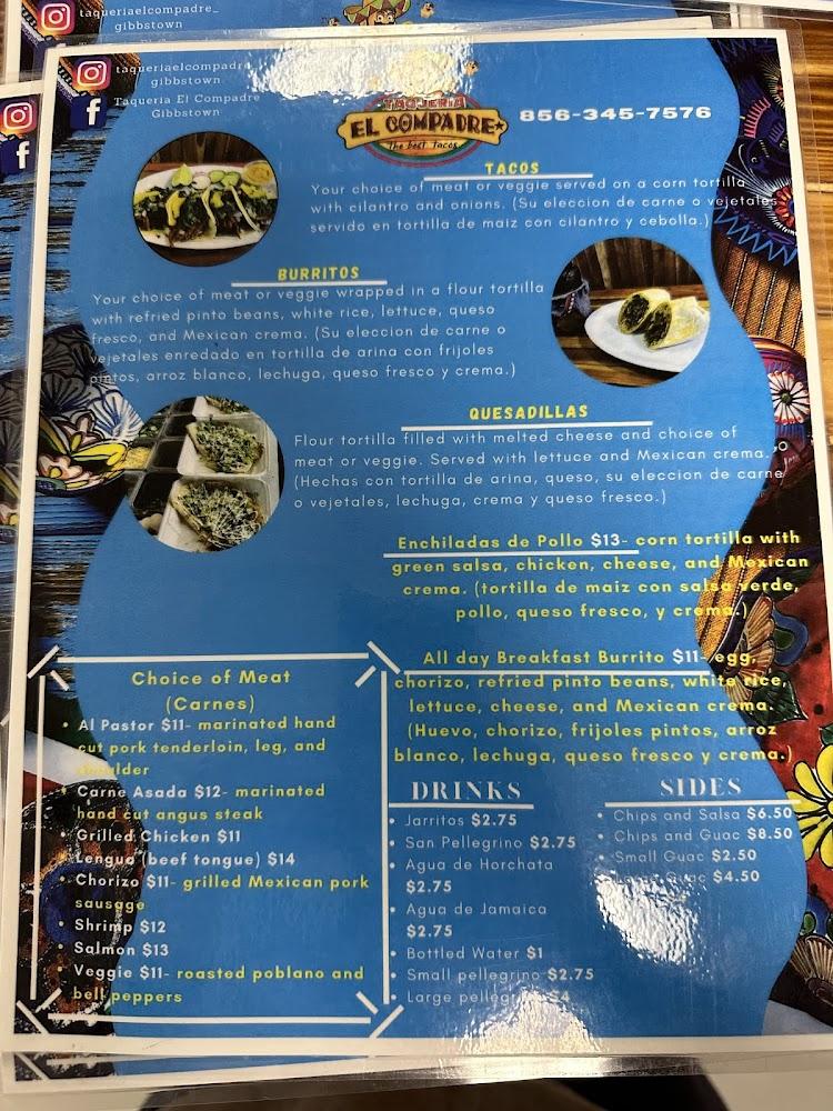 Taqueria El Compadre Menu image 3